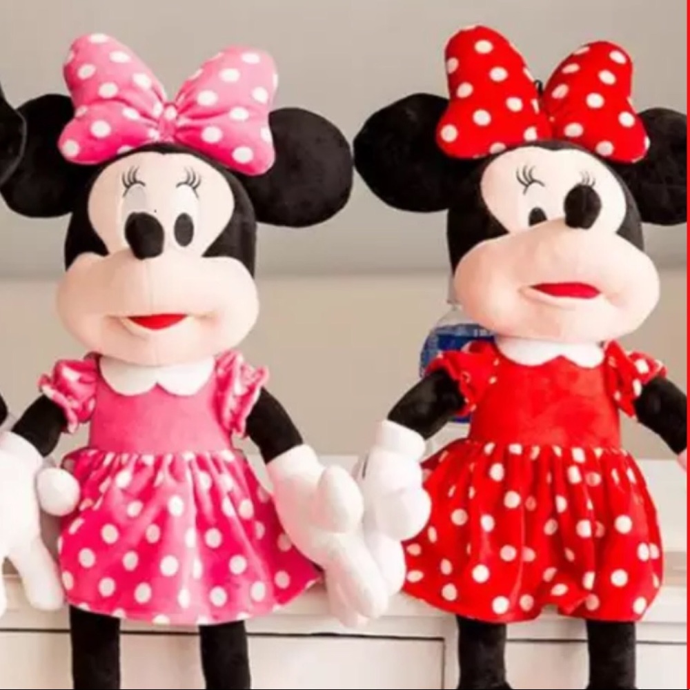 ❣️New❣️Red or Pink Minnie Mouse Plush Stuffed ❣️